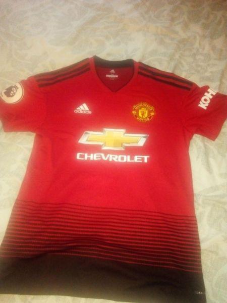 Man United sweater straight from Old Trafford, England
