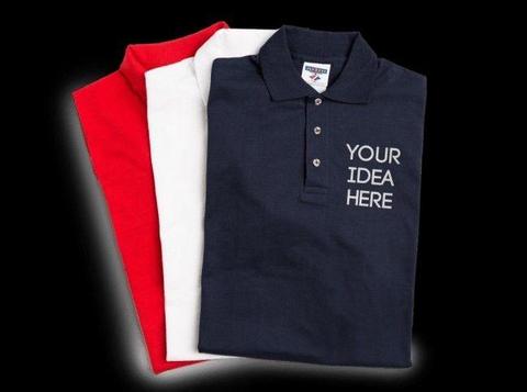 Shirts, golfers, caps, sweaters, screen printing and Embroidery Services call 0110762882
