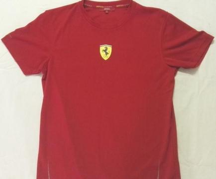 Scuderia Ferrari F1 Racing SF Team Puma T-shirt For Men Red Official