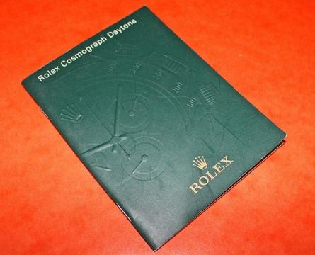 WANTED- Rolex Cosmograph Daytona instructions booklet