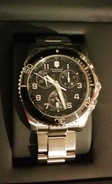 Victorinox Men's Maverick Chronograph Watch (241432) Brand New!
