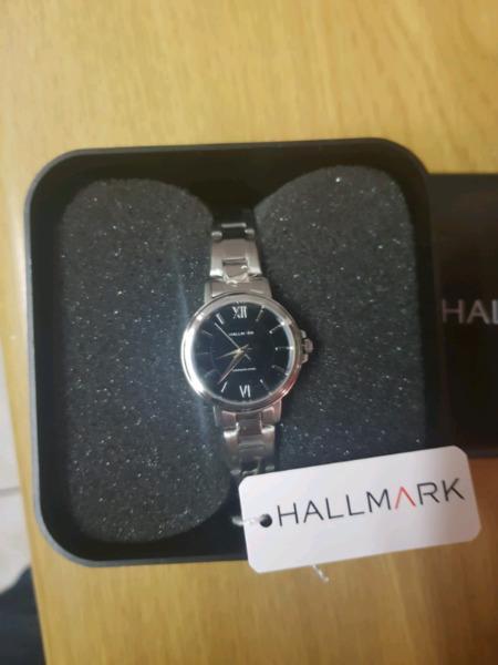 Ladies silver hallmark watch