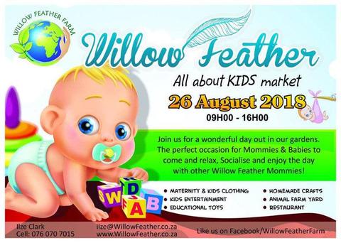 Willow Feather All about KIDS market day