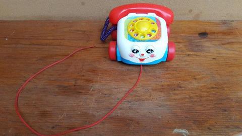 Lovely old Fisher Price kids telephone