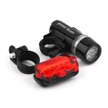 Bicycle front and rear light combos led new for sale
