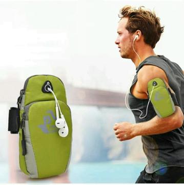 Cellphone arm sports bag running hiking traveling pouch