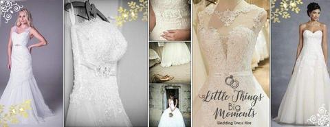 Wedding dresses for hire from R1000