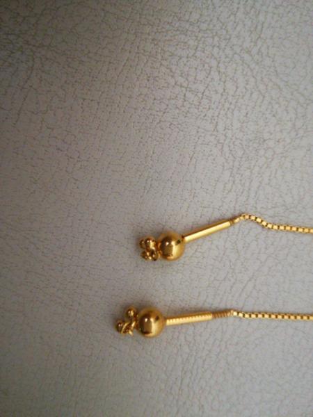 22Krt Gold Earrings