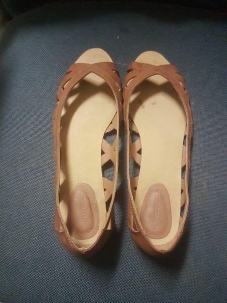 Leather Sandals Size 8