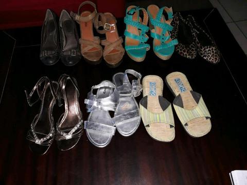 Ladies shoes and clothing