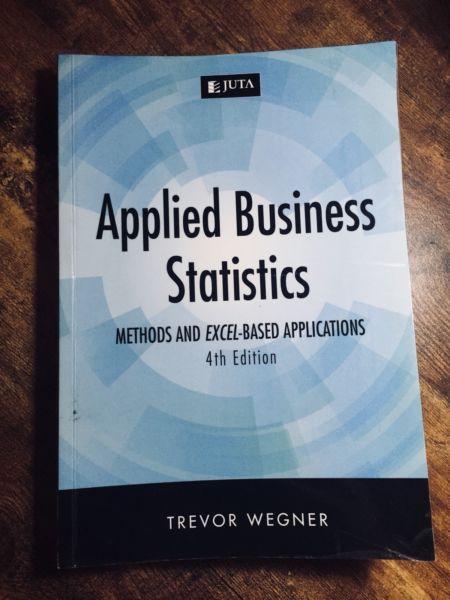 Applied Business Statistics Textbook