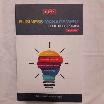 Business Management for Entrepreneurs