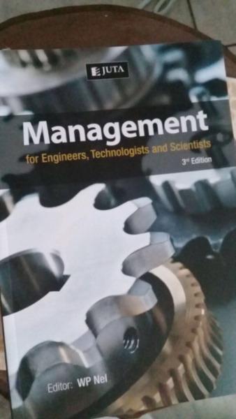 Management for Engineers and Technologists and Scientists