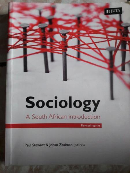 Sociology a south African introduction