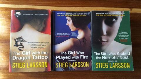 Millennium trilogy by Stieg Larsson