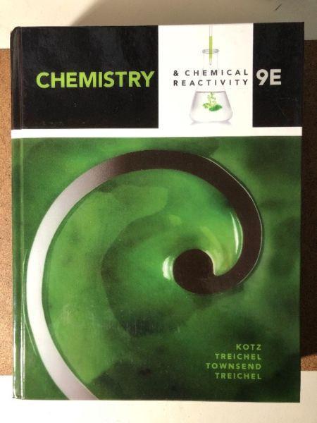 Brand New Textbook: Chemistry and Chemical Reactivity