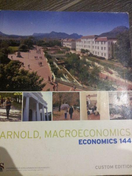 Economics 144 Textbook for sale - Stellenbosch University