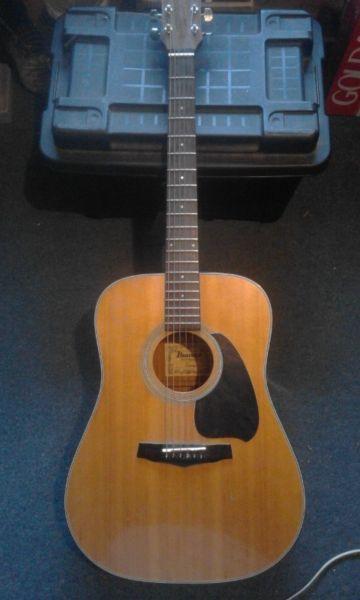Vintage 1988 Ibanez PF10 acoustic guitar