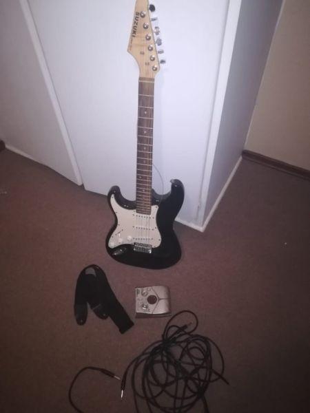 Left Hand Electric Guitar with Accessories