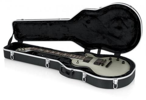Gator Les Paul Guitar Case - Black - ABS with Black Plush Lining - Brand New!