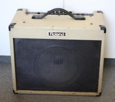 Original 90's Roland Blues Cube BC-60 Guitar Amp - Rare Find!