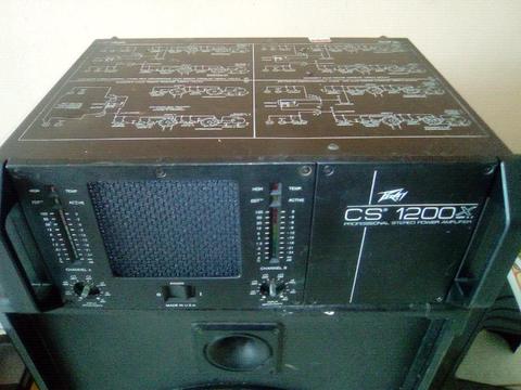 Peavey Power Amplifier CS 1200X in perfect condition 900watts x 2 - R2800 - 0664381089