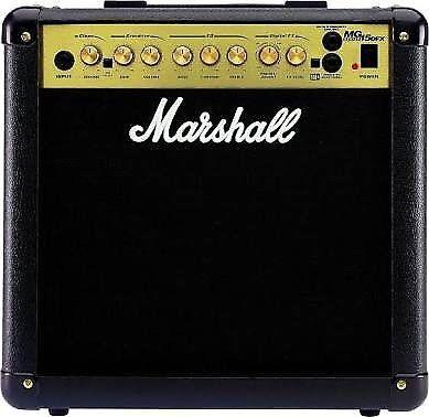 Marshall Electric Guitar Amplifier + Cable