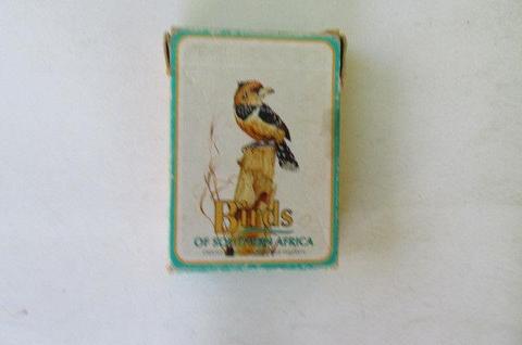 QUALITY PLAYING CARDS - BIRDS OF SOUTHERN AFRICA - CRESTED BARBET - AS PER SCAN