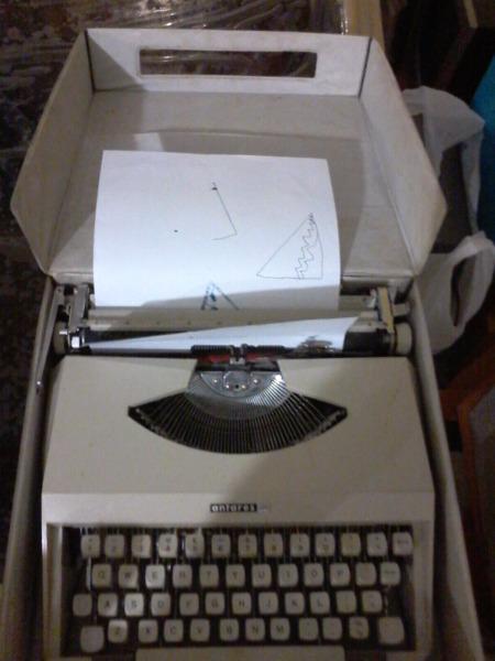 Antares typewriter