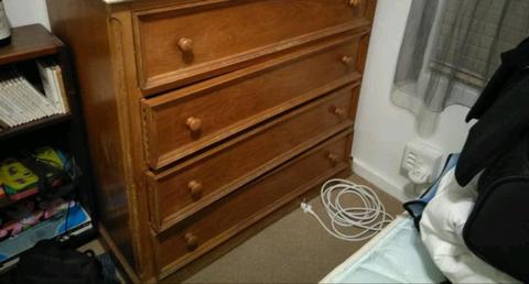 Large Old Chest of Drawers