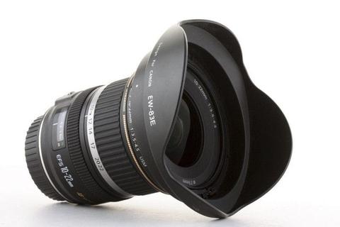 CANON EF-S 10-22mm f/3.5-4.5 USM LENS :