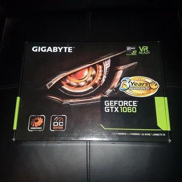 Gigabyte Geforce GTX 1060 6gb
