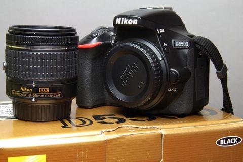 Super Nikon D5500 with latest Nikon AF-P 18-55mm f3.5-5.6 G lens