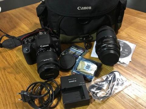 Canon EOS 700D DSLR Camera bundle Urgent