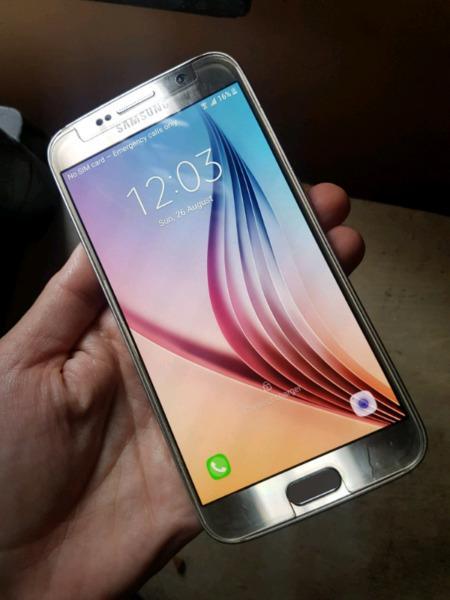 Platinum gold Samsung s6