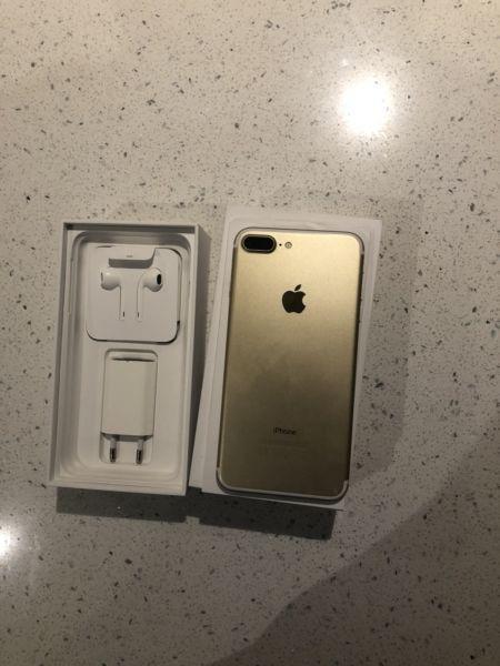 Gold IPhone 7 Plus 128GB