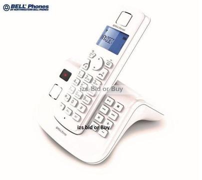 !!!Bell - Cordless Phone With Answering Machine Air-05 - White