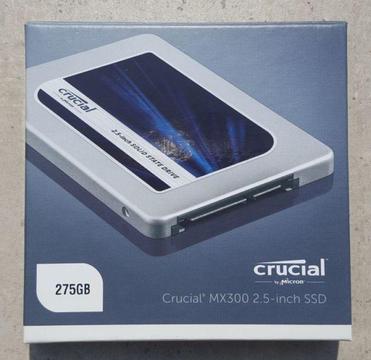 Crucial 275GB 2.5'' SSD - brand new