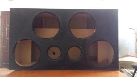 Subwoofer box for 4 10inch