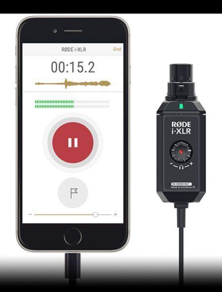 RODE iXLR RODE IXLR DIGITAL XLR ADAPTOR FOR APPLE IOS DEVICES NEW