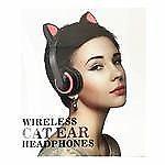 Bluetooth Cat Ears Headphones EZRA gadgetalot.com/collections/headphones