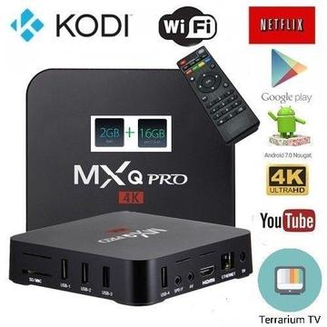 MXQ PRO 4K with ANDROID 7.1 and 2gig RAM / 16gig ROM, WIFI