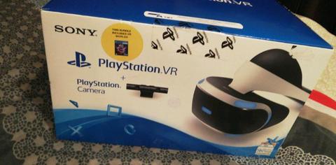 Playstation VR bundle (camera and game) sealed