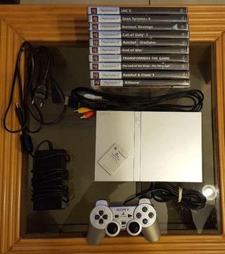 SECOND HAND SONY PSII WITH GAMES