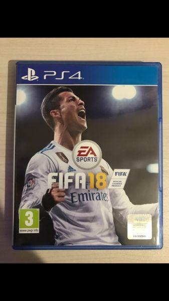 PS4 FIFA 18 for sale