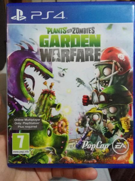 Ps4 Plants VS Zombies Garden Warfare
