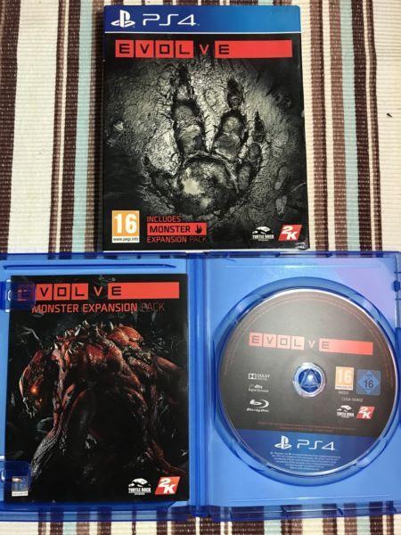 Evolve ps4 game