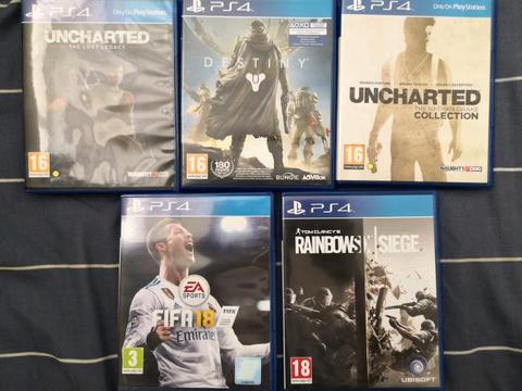 PS4 games for sale