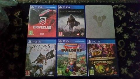 PS4 Games Forsale * R150 Each *