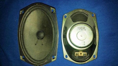 USED SPEAKERS - Senzaki 4 Ohm 7 Watt 6x4 Inch 14.5x10 cm Oval Replacement Loudspeakers